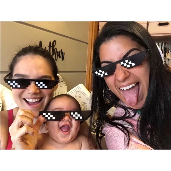 #THUGLIFE pixel mosaic sunglasses - Picture 5 of 8